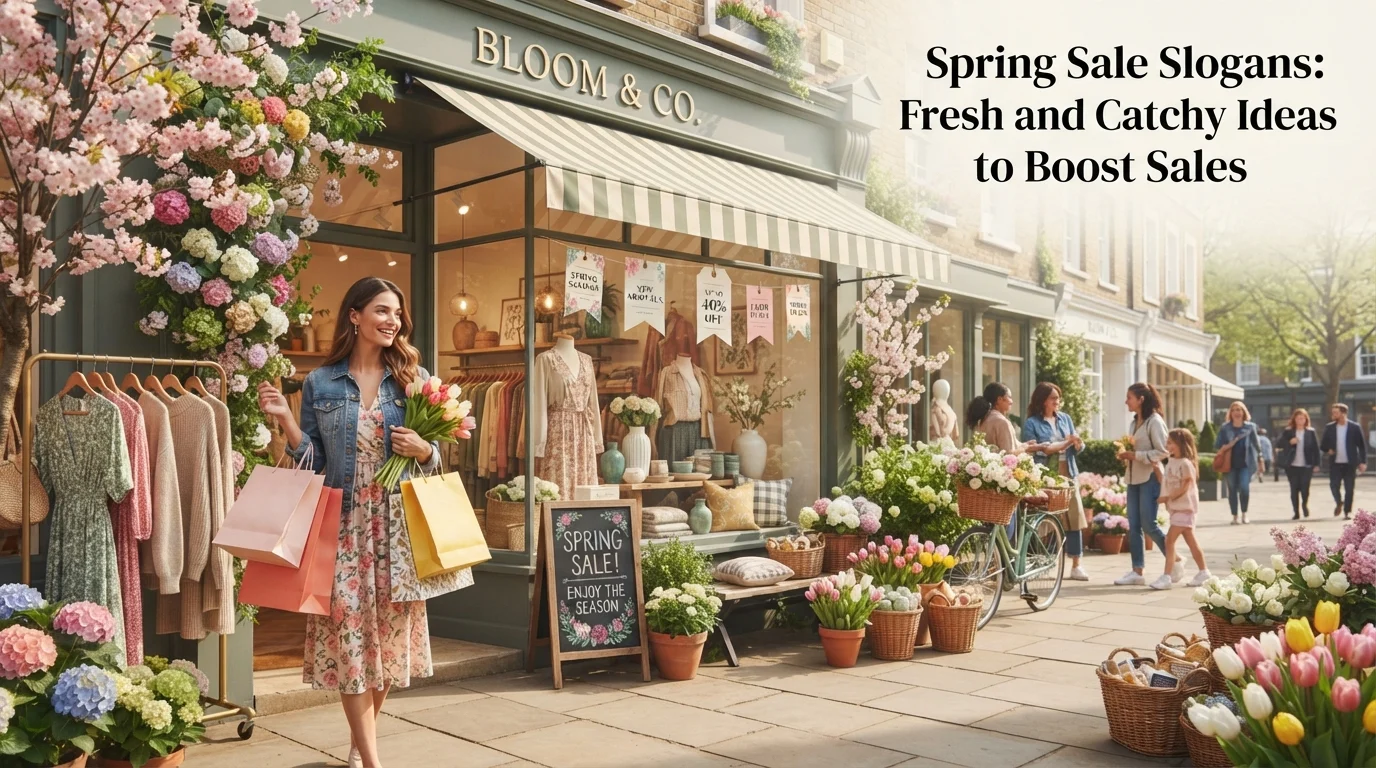 Spring Sale Slogans