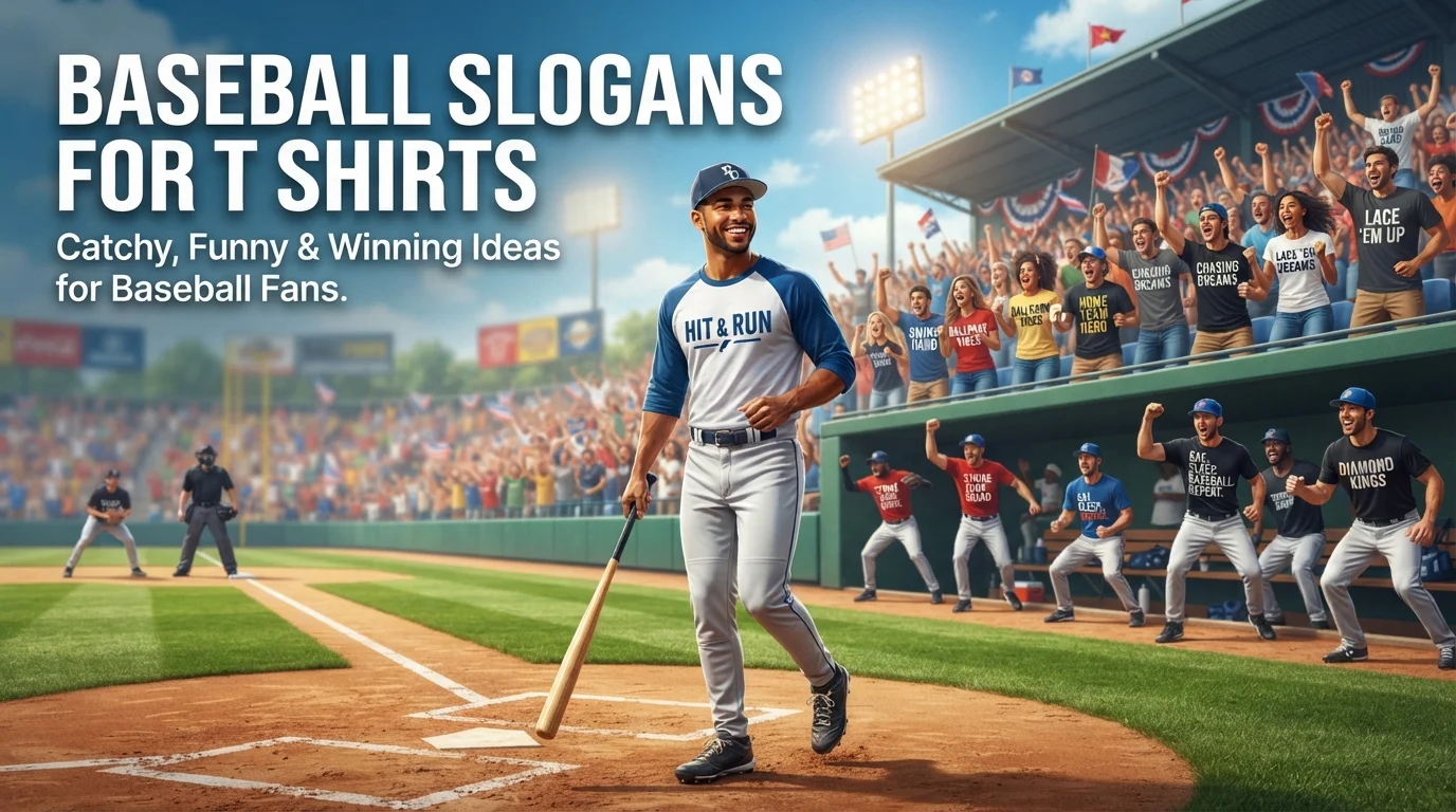 Baseball Slogans for T Shirts