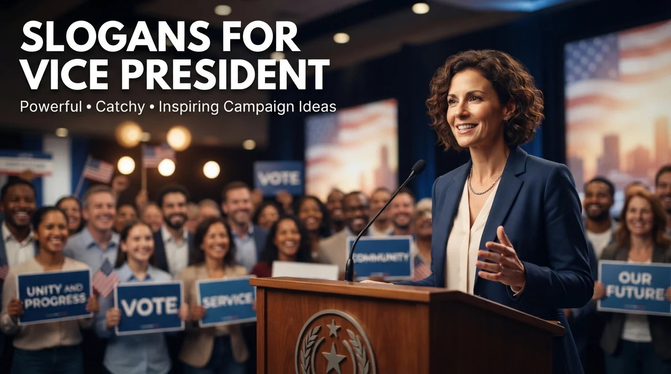 Slogans for Vice President